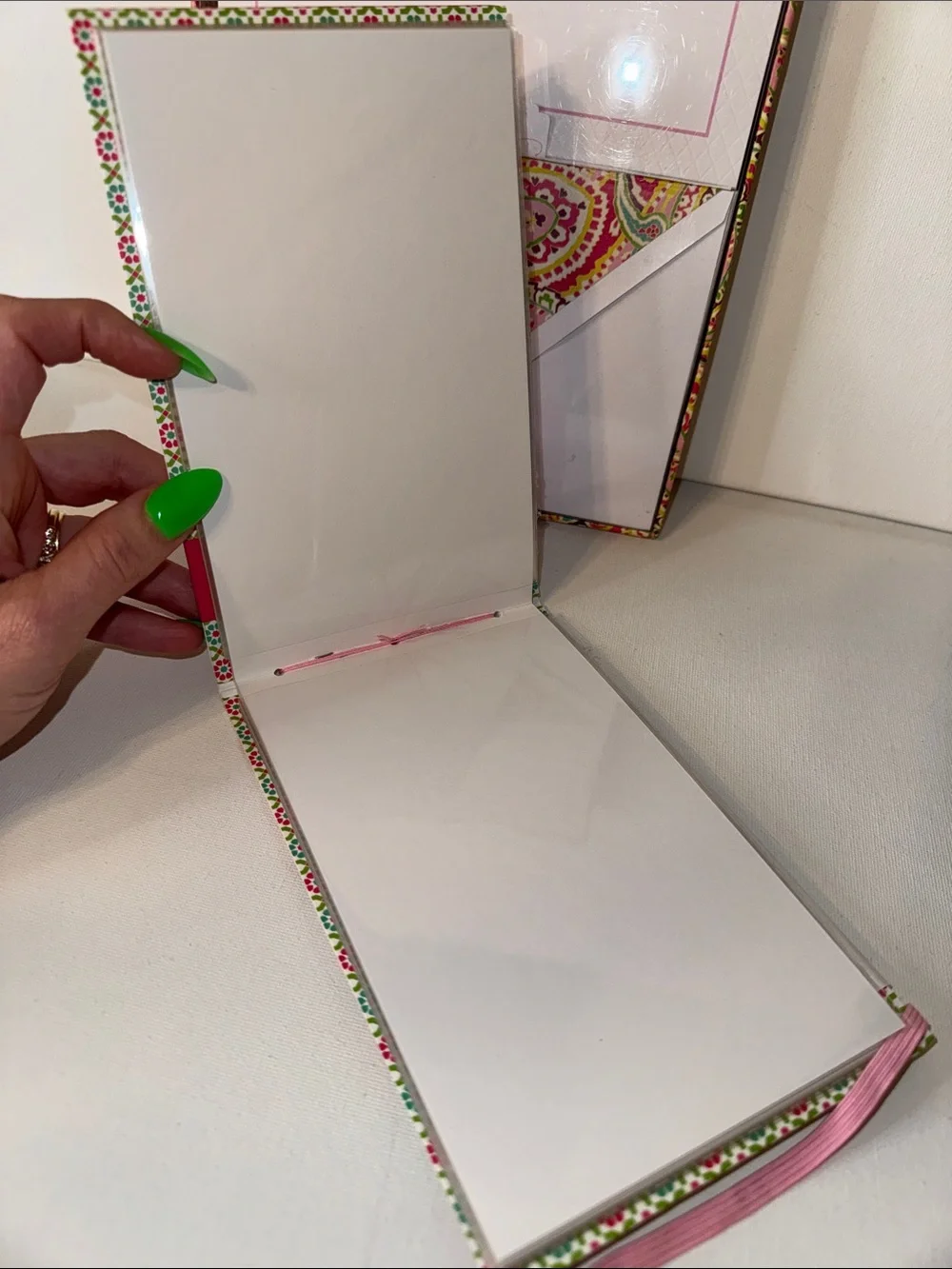 Vintage Vera Bradley Stationery Set - Photo Album & Correspondence Cards